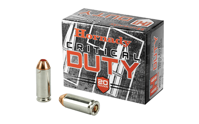 Hornady Critical Duty 10mm 175 Grain Ammunition – 20 Rounds