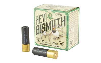 HEVI-Shot Hevi Bismuth 12 Gauge #2 Shot Ammunition – 25 Rounds