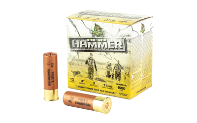 HEVI-Shot Hevi Hammer 12 Gauge #3 Shot Ammunition – 25 Rounds