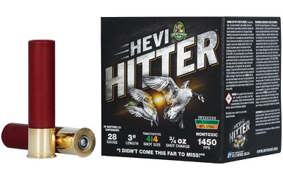HEVI-Shot Hevi-Hitter 28 Gauge #4 Shot Ammunition – 25 Rounds