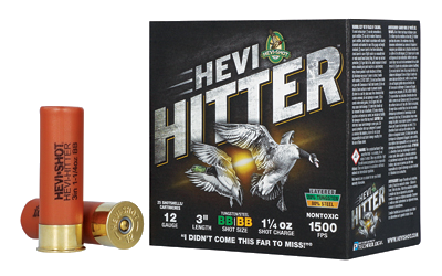 HEVI-Shot Hevi-Hitter 12 Gauge Ammunition – 25 Rounds