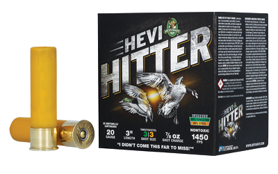 HEVI-Shot Hevi-Hitter 20 Gauge #3 Shot Ammunition – 25 Rounds