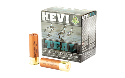 HEVI-Shot Hevi Teal 12 Gauge #6 Shot Ammunition – 25 Rounds