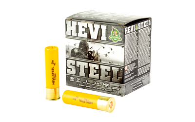 HEVI-Shot Hevi Steel 20 Gauge #2 Shot Ammunition – 25 Rounds