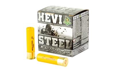 HEVI-Shot Hevi Steel 20 Gauge #3 Shot Ammunition – 25 Rounds