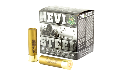 HEVI-Shot Hevi Steel 12 Gauge #2 Shot Ammunition – 25 Rounds