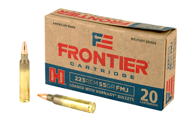 Frontier Cartridge .223 Rem 55 Grain Full Metal Jacket Ammunition – 20 Rounds