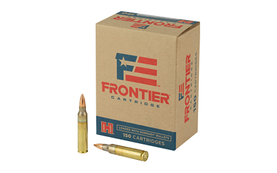 Frontier Cartridge .223 Rem 55 Grain Full Metal Jacket Ammunition – 150 Rounds