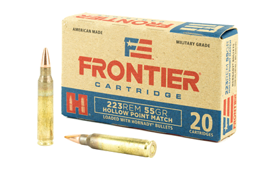 Frontier Cartridge .223 Rem 55 Grain Hollow Point Ammunition – 20 Rounds