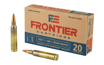 Frontier Cartridge .223 Rem 68 Grain BTHP Ammunition – 20 Rounds