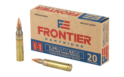 Frontier Cartridge 5.56 NATO 55 Grain Hollow Point Ammunition – 20 Rounds