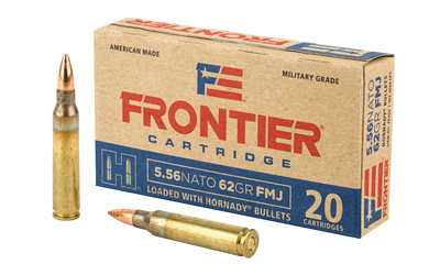 Frontier Cartridge 5.56 NATO 62 Grain Full Metal Jacket Ammunition – 20 Rounds