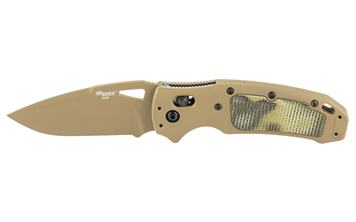 Hogue K320 AXG 3.5" Drop Point Folding Knife – Flat Dark Earth