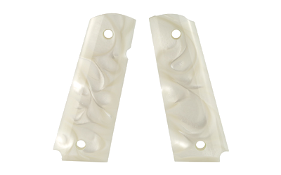 Hogue 1911 Govt Pearl Ambidextrous Wht Grip