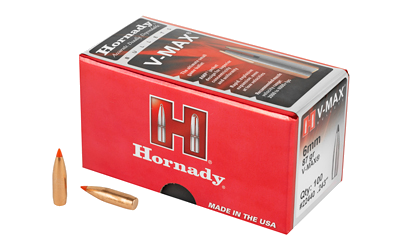 Hornady V-Max 6mm .243 100-Count .243 Win 87 Grain Bullets – 100-Pack
