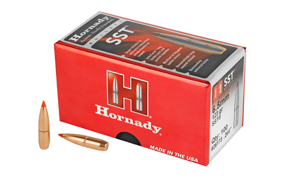 Hornady Sst .264 100-Count 6.5mm 123 Grain Bullets – 100-Pack