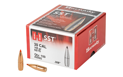 Hornady Sst .30 Caliber .308 100-Count .308 Win 165 Grain Bullets – 100-Pack