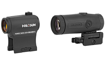 Holosun H-Sun Hs403c & Magnifir Combo 3x Magnifier
