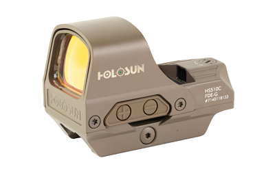 Holosun H-Sun Elite Reflex Mrs Green Solar 2 MOA Sight – FDE
