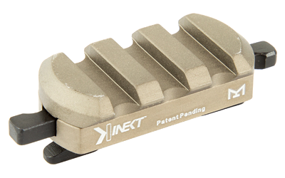 Kinetic Development Group, LLC KDG Kinect M-LOK Sngl 3 Slot Picatinny Brown Scope Rail