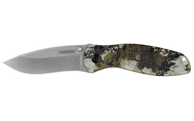 Kershaw Blur 3.4" Kings Camo Stnwash