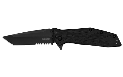 Kershaw Brawler Serrated 3" Black/Ox