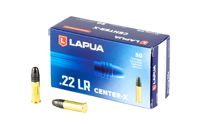 Lapua Center-X .22 LR 40 Grain Ammunition – 50 Rounds