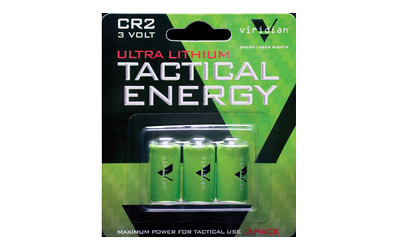 Viridian Weapon Technologies Cr2 Lith Battery 3-Pk