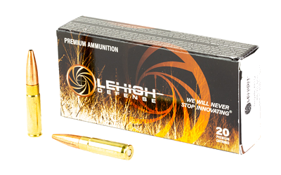 Lehigh Defense Max Exp .300 Blackout 194 Grain BTHP Ammunition – 20 Rounds