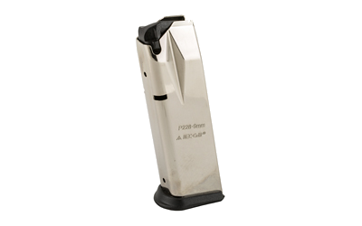 Mec-Gar SIG P228 9mm 15-Round Magazine – Nickel