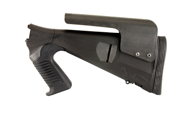 Mesa Tactical Urbino Tactical Stock for Remington 870 12 Gauge – Riser, Limbsaver, Black