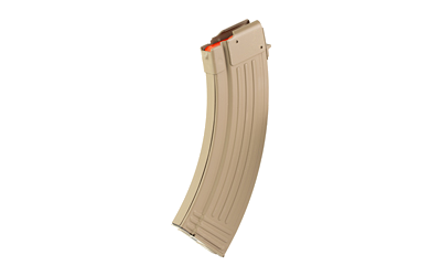 Global Ordnance AK 10/30 Steel 7.62x39 10-Round Magazine – FDE