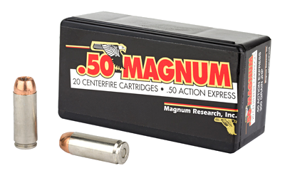 Magnum Research Cci 50ae 300 Grain Jacketed Hollow Point Ammunition – 20 Rounds