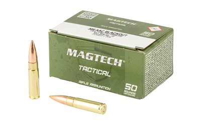 Magtech .300 Blackout 123 Grain Full Metal Jacket Ammunition – 50 Rounds