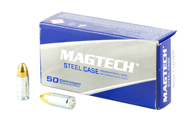 Magtech 9mm 115 Grain Full Metal Jacket Ammunition – 50 Rounds
