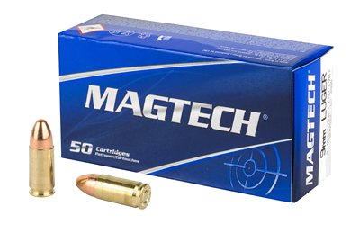Magtech 9mm 115 Grain Full Metal Jacket Ammunition – 50 Rounds