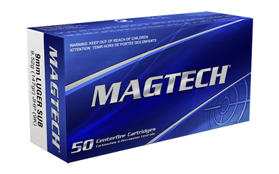 Magtech 9mm 147 Grain Jacketed Hollow Point Ammunition – 50 Rounds