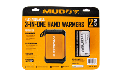 Muddy 3-In-1 Electronic Hand Warmer