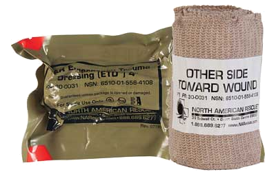 North American Rescue Dressing Emergency Trauma 4"