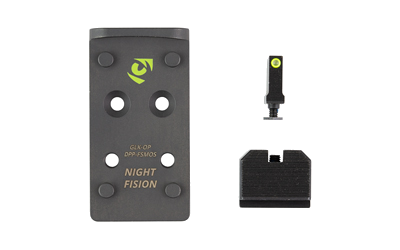 Night Fision Plate+ns Lp DPP Fits FS MOS Glock Night Sights