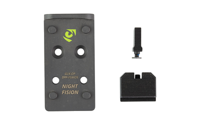 Night Fision Plate+bs Lp DPP Fits Glock FS MOS
