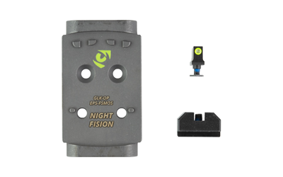 Night Fision Plate+ns EPS Fits FS MOS Glock Night Sights
