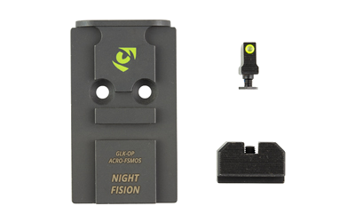 Night Fision Plate+ns ACRO Fits FS MOS Glock Night Sights