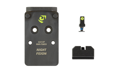 Night Fision Plate+ns RMR/507C Fits MOS Glock Night Sights