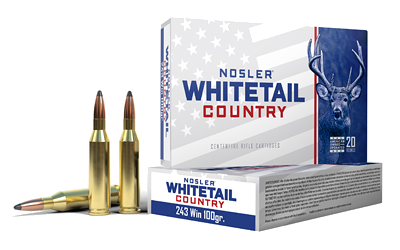 Nosler Wca .243 Win 100 Grain SP Ammunition – 20 Rounds