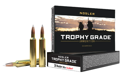 Nosler Trophy Grade 160 Grain Ammunition – 20 Rounds