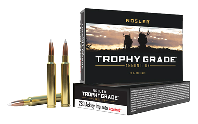 Nosler Trophy Grade 140 Grain Ammunition – 20 Rounds