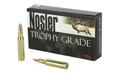 Nosler Trophy Grade .308 Win 165 Grain Ammunition – 20 Rounds
