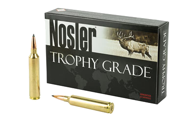 Nosler Trophy Grade 142 Grain Ammunition – 20 Rounds