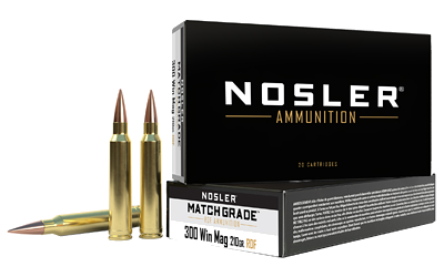 Nosler Rdf .300 Win Mag 210 Grain Ammunition – 20 Rounds